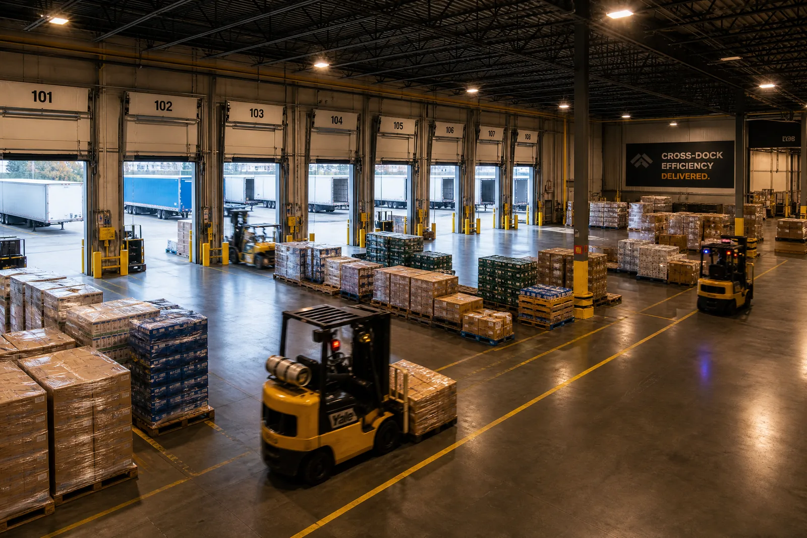 Cross Dock and Warehousing freight service